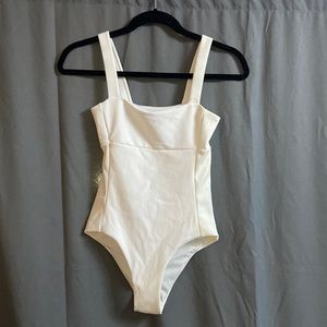 Jack’s Swimwear - One Piece Swim - Size Small - White - NWT